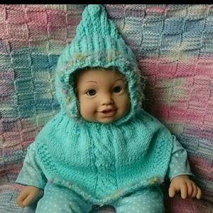 Hand Made Knit Baby Hoodie Toddler Winter Spring Fall Accessories Hood Essential